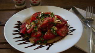 Рецепт Помидоры с моцареллой