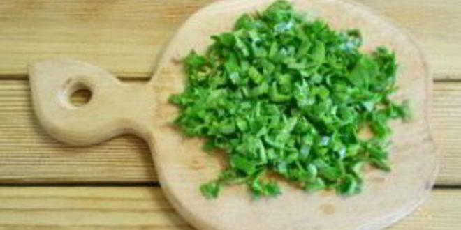 Рецепт помидоры с зеленью и чесноком