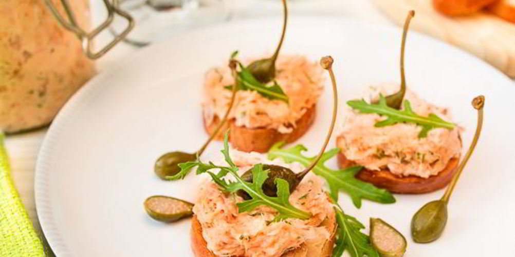 Как приготовить рийет из копченого лосося