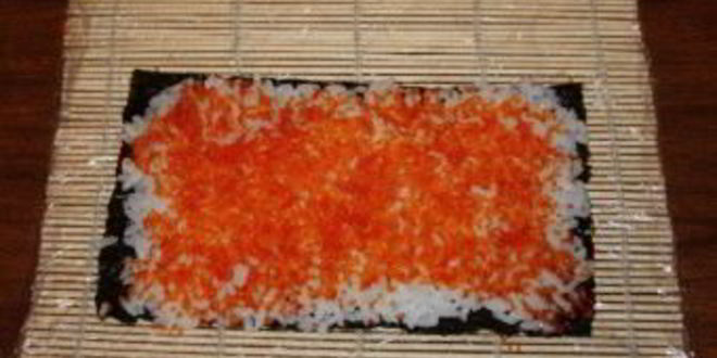 Рецепт роллы калифорния