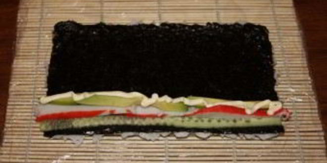 Рецепт роллы калифорния