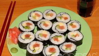 Рецепт Роллы с семгой