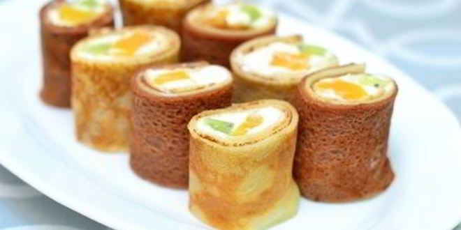 Рецепт сладкие роллы