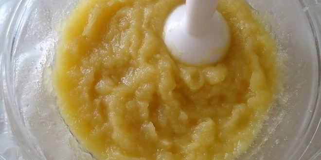 Рецепт бисквитный рулет с яблочным парфе