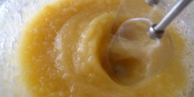 Рецепт бисквитный рулет с яблочным парфе