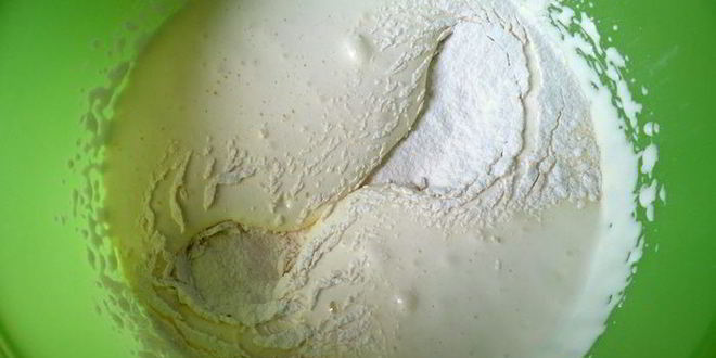 Рецепт бисквитный рулет с яблочным парфе