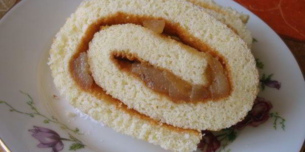 Рецепт маковый рулет с изюмом к чаю