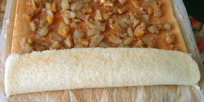 Рецепт десертный рулет