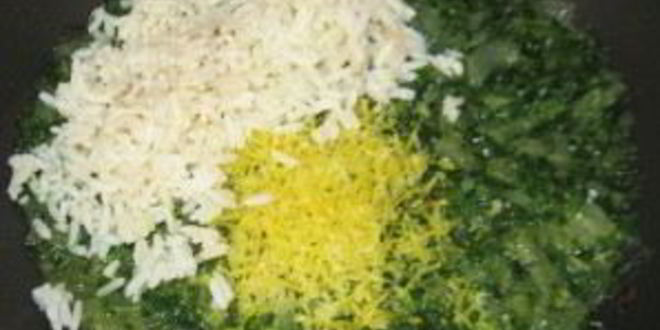 Рецепт фаршированный рулет из семги с рисом и шпинатом