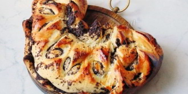 Рецепт фигурные рулеты с маком