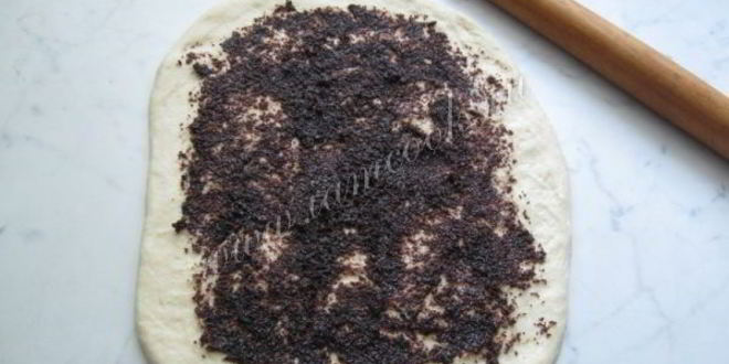 Рецепт фигурные рулеты с маком