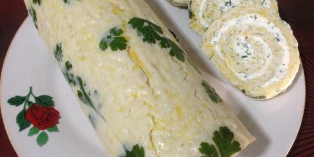 Как приготовить кабачковый рулет с творожной начинкой