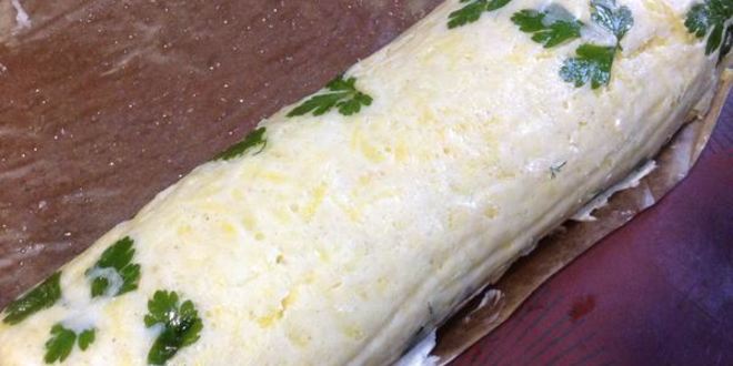 Рецепт кабачковый рулет с творожной начинкой