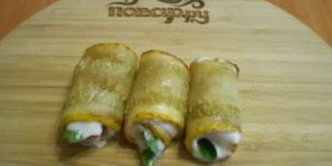 Рецепт кабачковые рулетики