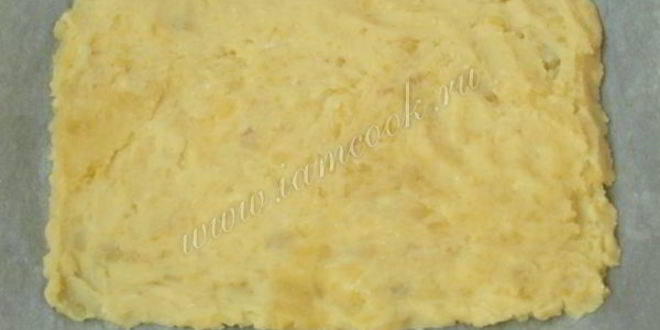 Рецепт картофельный рулет с грибами