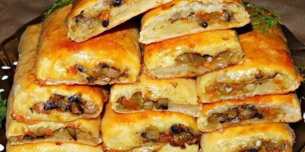 Как приготовить картофельные рулетики с грибами