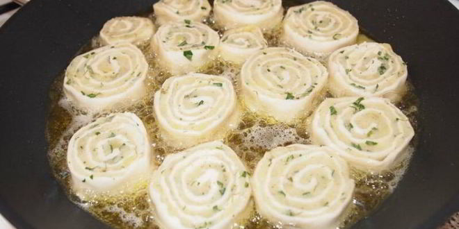 Рецепт картофельные рулетики