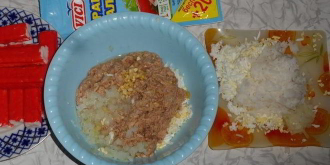 Рецепт крабовые рулетики