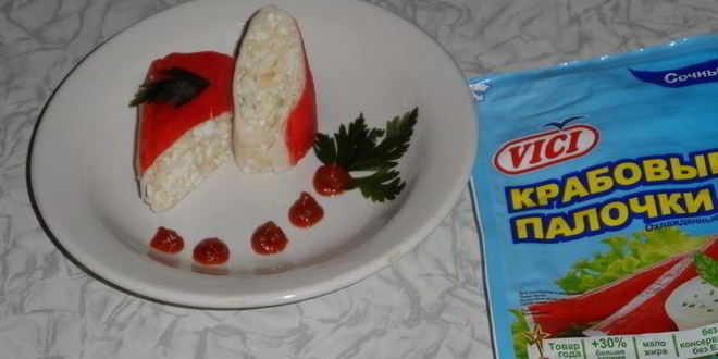 Рецепт крабовые рулетики