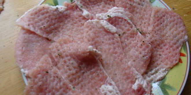 Рецепт крученыкы по волынскому — рулетики из свинины