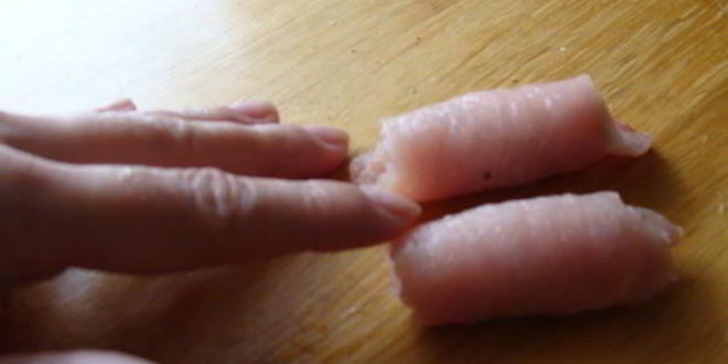 Рецепт крученыкы по волынскому — рулетики из свинины