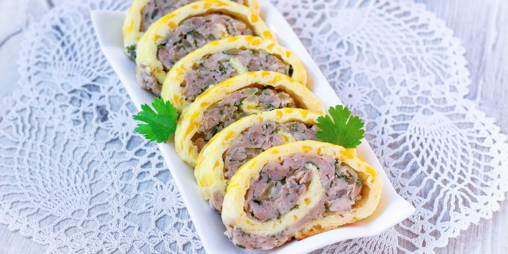 Как приготовить куриный рулет к завтраку