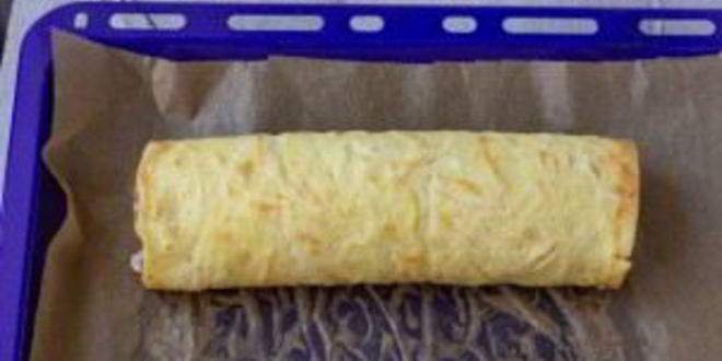 Рецепт куриный рулет к завтраку