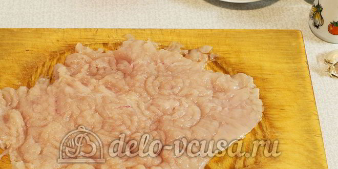 Рецепт куриный рулет с черносливом