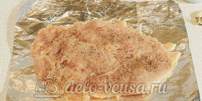 Рецепт куриный рулет с черносливом