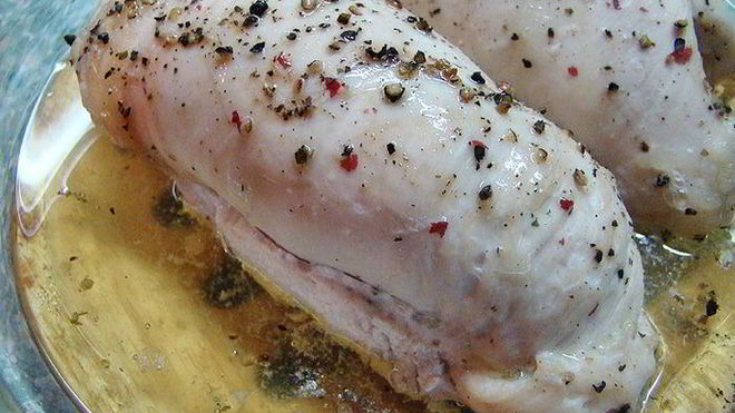 Рецепт Куриный рулет с грушей