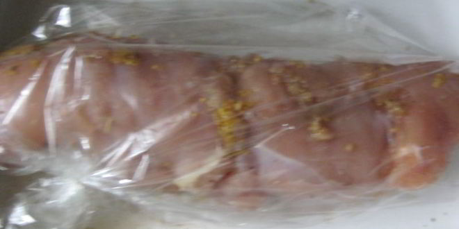 Рецепт куриный рулет с цуккини, морковью и сыром