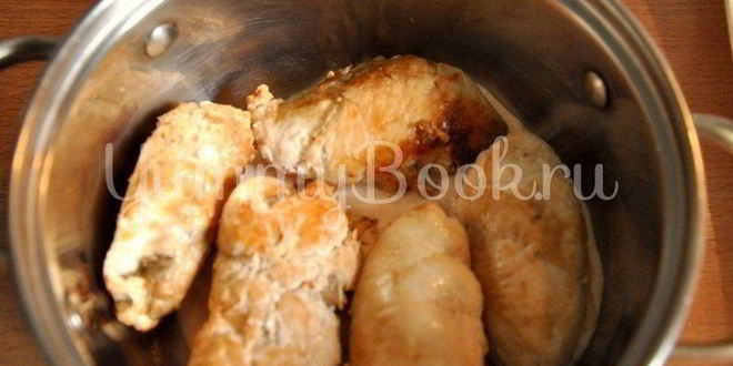 Рецепт куриные рулетики с грибами