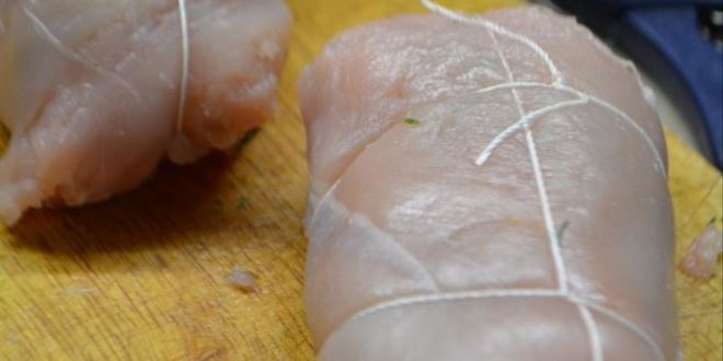 Рецепт куриные рулетики с креветками и сыром