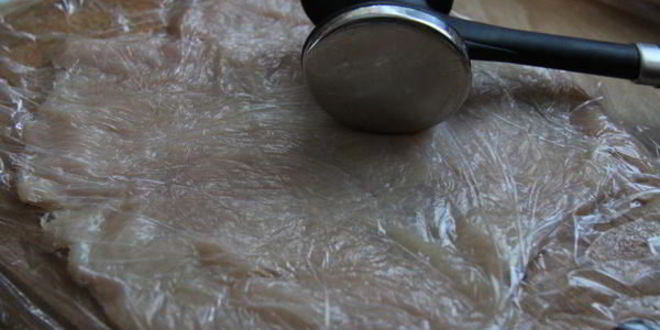 Рецепт куриные рулетики с лимонно-яблочной начинкой