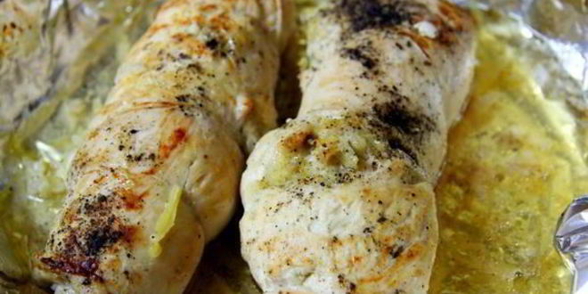 Рецепт куриные рулетики с лимонно-яблочной начинкой