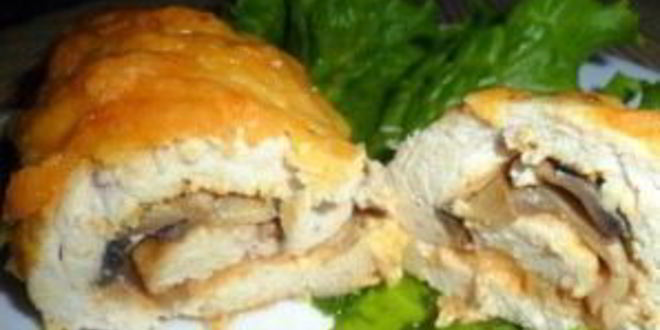 Рецепт куриные рулетики с сыром в духовке