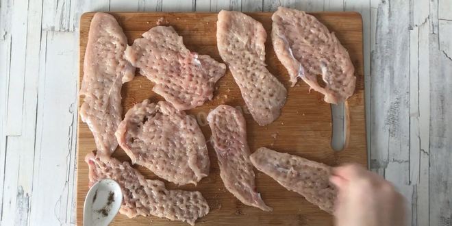 Рецепт куриные рулетики в беконе