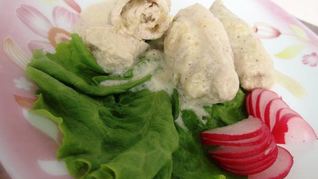 Рецепт Куриные рулетики в кефире
