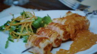 Рецепт Куриные рулеты с сыром