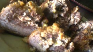 Рецепт Мясной рулет со сметаной