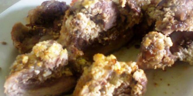 Рецепт мясной рулет со сметаной