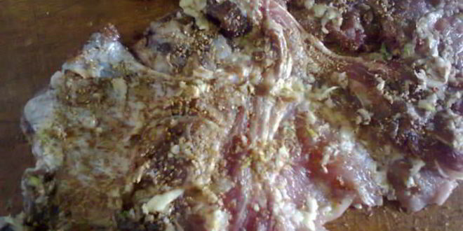 Рецепт мясной рулет со сметаной