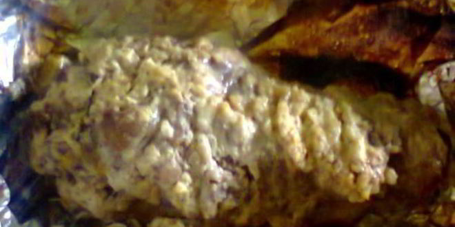 Рецепт мясной рулет со сметаной