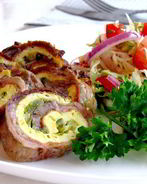 Мясные рулетики по-чешски