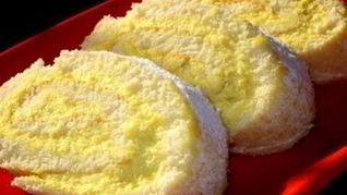 Рецепт Нежный лимонный рулет к чаю