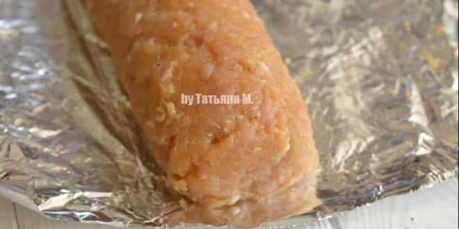 Рецепт паровой куриный рулет