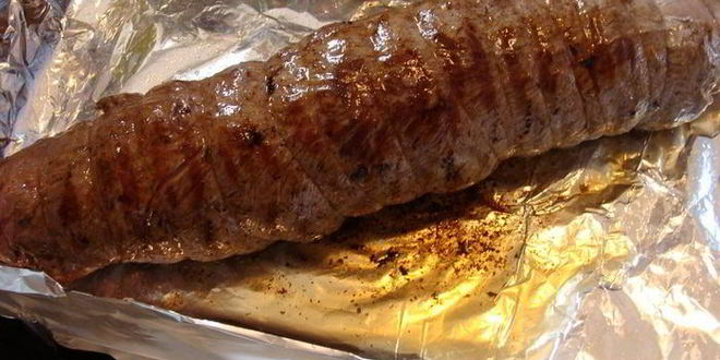 Рецепт пикантный рулет из вырезки