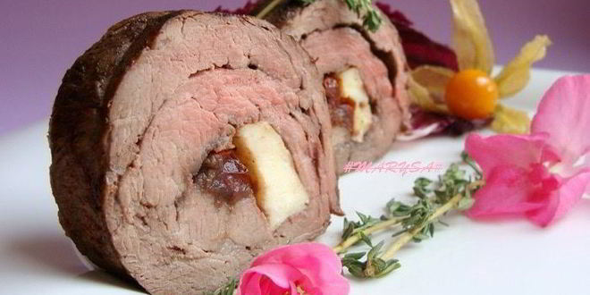 Рецепт пикантный рулет из вырезки