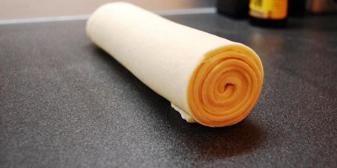 Рецепт постный яблочный рулет