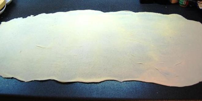 Рецепт постный яблочный рулет